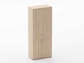 Шкаф высокий закрытый Glassy 6.19.131 Венге