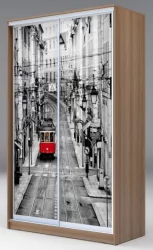 Шкаф-купе Хит-23-14-77 Лондон Ясень шимо темный