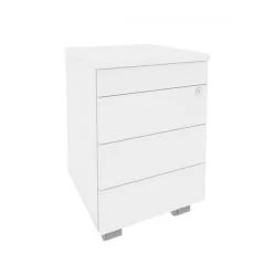 Тумба мобильная (TIP-ON) ONIX O.TM-3 TIP Белый Бриллиант