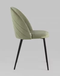 Стул Фолио велюр Пыльно-оливковый