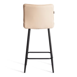 Барный стул Bari/Бари экокожа , бежевый, 42х55х99 см