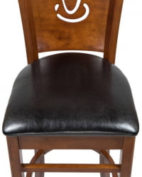 Стул барный DOBRIN JERRY BAR (шоколад, черный) 2 шт