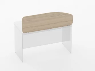 Экран разделительный Glassy 5.12.12 Бук светлый