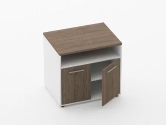 Тумба под оргтехнику Deka 9.05.11 Дуб Верцаска/Белый