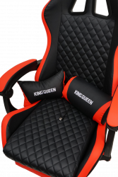 Геймерское кресло 892-1 цвет черный/красный с массажем 892-1-black-red-mass