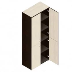 Шкаф для документов Р.Ш-2Д дуб молочный