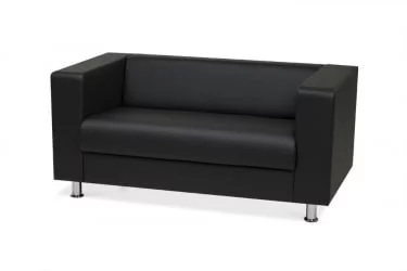 Диван с металлическими ножками Алекто двухместный EUROLINE-9100