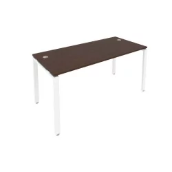 Стол письменный METAL SYSTEM Б.СП-4 Венге/Белый