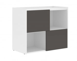 Тумба сервисная EDIS ELC 9045 Мокко Белый