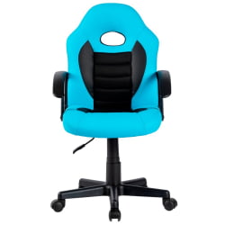 Геймерское кресло CHAIRMAN KIDS 111 Черный-голубой
