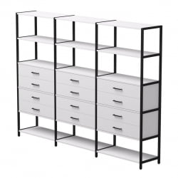 Набор стеллажных систем Everprof EVO №10 Белый Черный