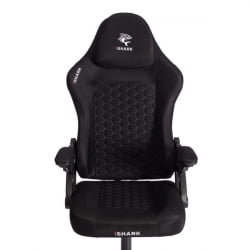 Геймерское кресло iShark ткань, черный