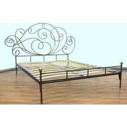 Кровать Стюарт кованая шоколад