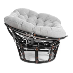 Диван MAMASAN/МАМАСАН 23/02 W /с подушкой/ 169х102х80 см, Antique brown, матрац 182х119 см, ткань серо-бежевая 3М 16/2