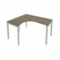 Стол письменный МЕТАЛ СЙСТЕМ Б.СА-3 Л Вяз/Серый / METAL SYSTEM