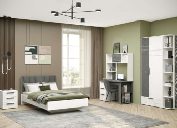 Детская кровать с бортиком Аляска 502.11