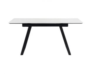 Стол Пеле раздвиж. 140-180 Светлый мрамор/Бабочка