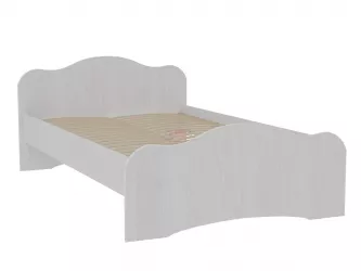 Кровать двуспальная Фант двойная 1600x2000 мм Ясень анкор светлый