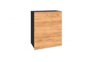 Шкаф кухонный 600 Шервуд ЛД 281.350.000.026 Черный Дуб золотой