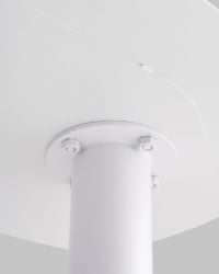 Журнальный столик Eanna L металл белый