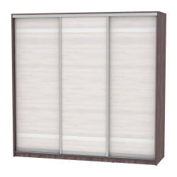 Шкаф-купе B-230х235х60-3(ЯАТ-ЯАС-D9D9D9)