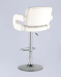 Барный стул Бентли PU-кожа Белый