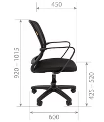 Кресло для оператора Chairman 698LT Серое