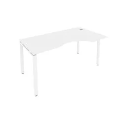 Стол письменный METAL SYSTEM Б.СА-1 Пр Белый