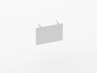 Щит передний Deka 8.10.06 Белый (без крепления)