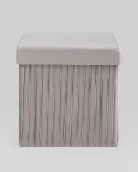 Пуф складной с ящиком Store Square Серый