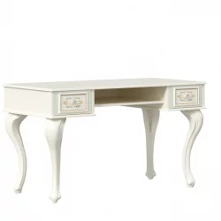 Письменный стол с полками и ящиками Луиза ЛД 665.045.000 Алебастр