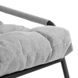 Диван прямой Ergo/Эрго рогожка, серо-бежевый, 3M 16/2