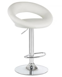 Стул барный ДОБРИН МИРА (белый) 2 шт / DOBRIN MIRA