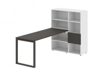 Рабочая станция EDIS EQRST 1117 Мокко Мокко Белый