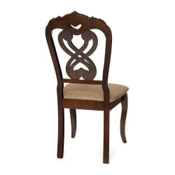 Стул Андромеда/ Andromeda дерево гевея, 47х55,5х107 см, Cappuchino, ткань коричневая S 168-7