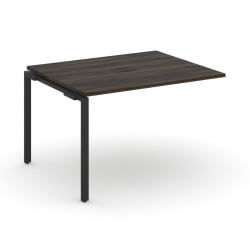 Проходной наборный элемент переговорного стола CONCEPT CN.NPRG-012 Дуб Мали Черный