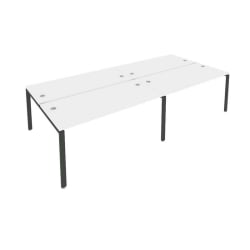 Рабочая станция на 4 раб.места Metal System Б.СМ-4.4 Белый/Антрацит