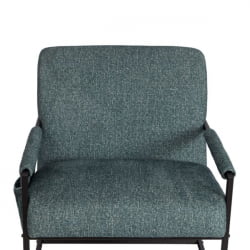 Кресло Charli LUX/Чарли Люкс велюр/букле, VT изумруд, 70х80х82 см