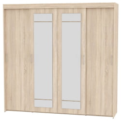 Шкаф-купе T-5-230х235х45-M(ДСС-4)