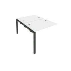 Проходной наборный элемент рабочей станции Metal System Б.ПРС-СП-2.1 Белый/Антрацит