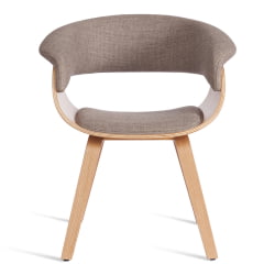 Стул VIMTA (mod.8021) дерево / ткань, 69х56х77 см, натуральный/бежевый, Aimcasa 5