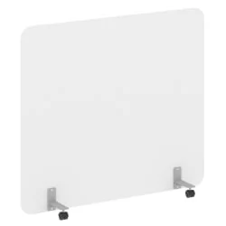 Перегородка на металлических опорах, на роликах R-line DP.R-160-140 Белый Бриллиант