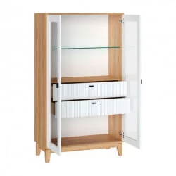 Набор мебели для гостиной Бари №1 Дуб Золотой Белый