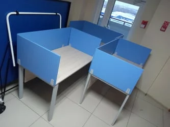 Экран (ЛДСП) Deka 8.12.12 Белый (без крепления)