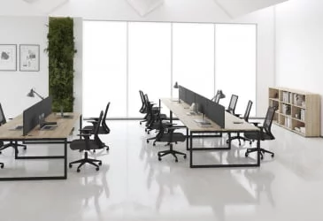 Стол письменный XTEN-Q XQST 167 Бук Тиара Алюминий