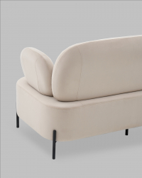 Диван Кэнди 2Д велюр бежевый