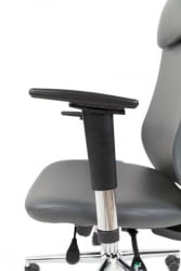 Офисное кресло CHAIRMAN 500 LUX экокожа Серый