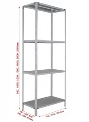 Стеллаж СТФ 1054-2.0