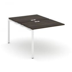 Двойной наборный элемент рабочей станции CONCEPT CN.DNRS-001 Дуб Мали Белый