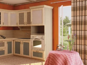 Шкаф для посуды 600 Кантри ЛД 235.111.000 Сономе эйч светлая